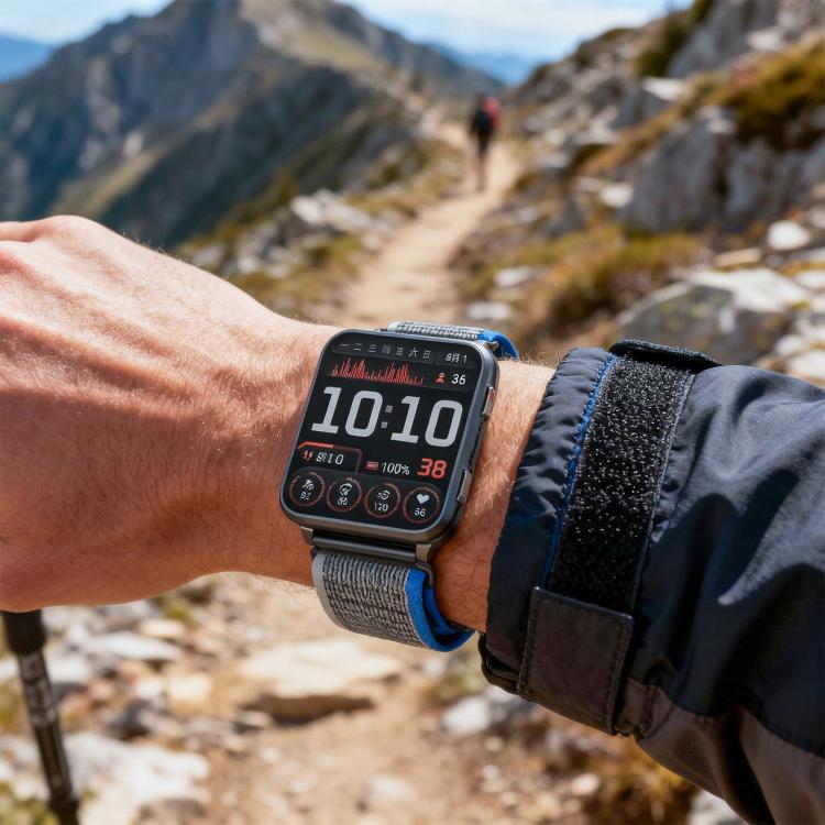 xDfind Wild Path Loop Nylon Woven Quick-release Watch Band