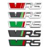 LTBJ7 Auto 3D Kovový Znak Nálepka VRS RS Pro vw Skoda Rapid Yeti Octavia Fabia Logo Karoserie Auta Zadní Mřížka Znak Boční Blatník Samolepky