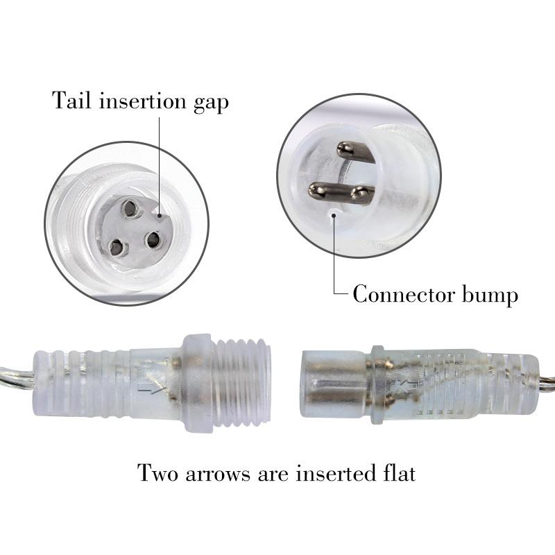 3Mx1M LED Icicle Curtain Lights Christmas Garland Fairy String Light Indoor Outdoor Wedding Lighting Home Party Garden Decor New