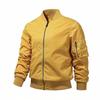 Solid Color Bomber Jacket Men Fashion Aviator Baseball Jacket New In Outerwears Spring Autumn Ropa Hombre Jackets For Men XS-5XL