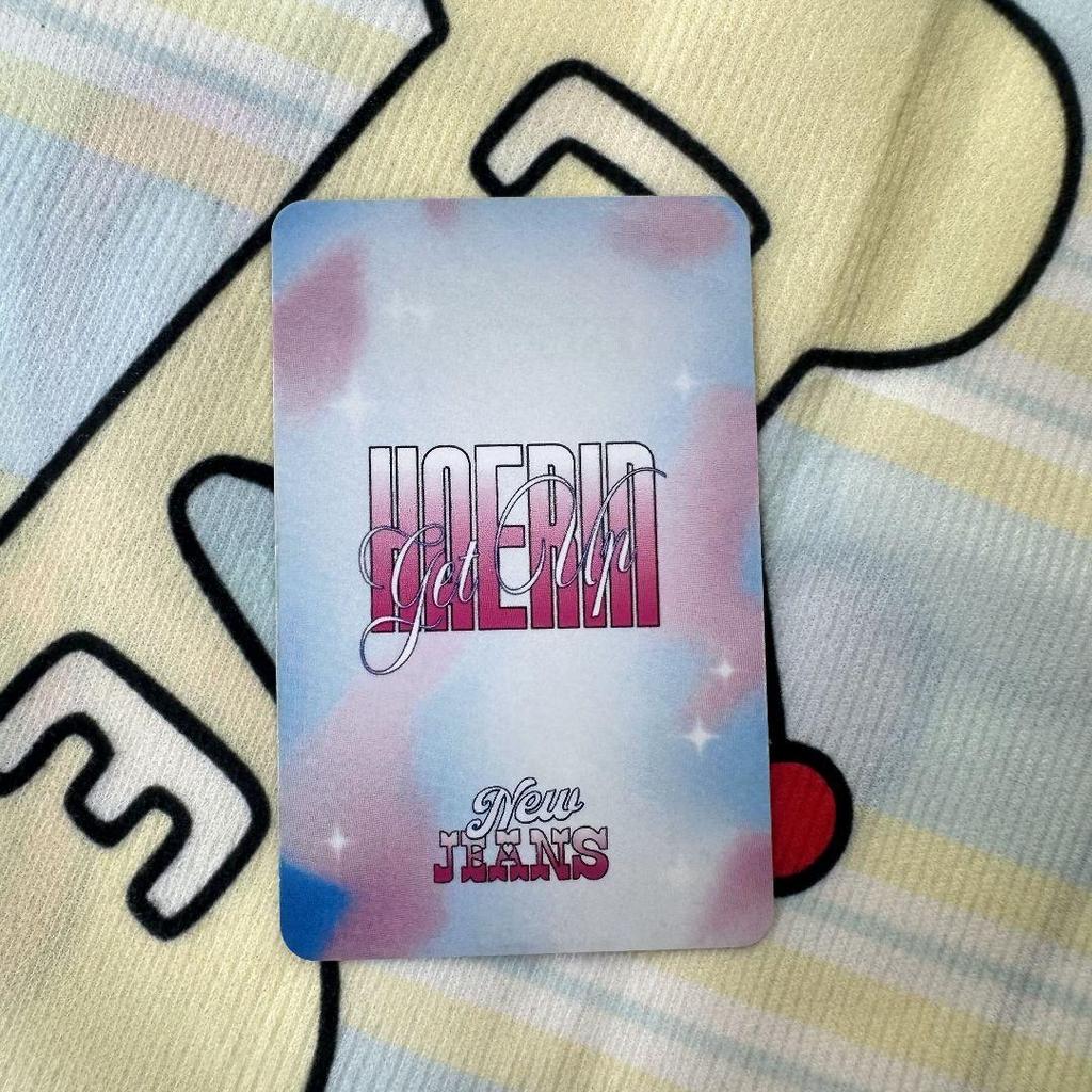 [USED] NewJeans Get Up Pre-recorded Sanok Hyerin Trading Card