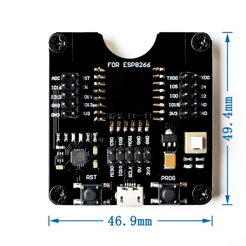 ESP8266 -32 ESP32-WROVER Development Board Test Programmer Socket Downloader for -01 -12F -07S ESP-12S ESP32