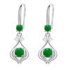 Fish Earrings Female High Grade Feeling with Fan Shaped Earrings Long High Grade Sense of Temperament Ear Hook