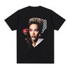 Doja Cat Kapelusz Lampart Różowo-Czarny T-shirt