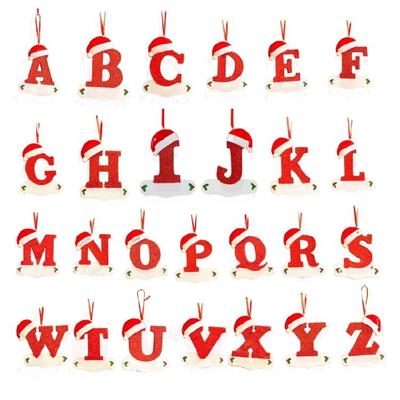 Versatile Acrylic Letters Xmas Tree Decorative Hanging Ornament for Home and Car