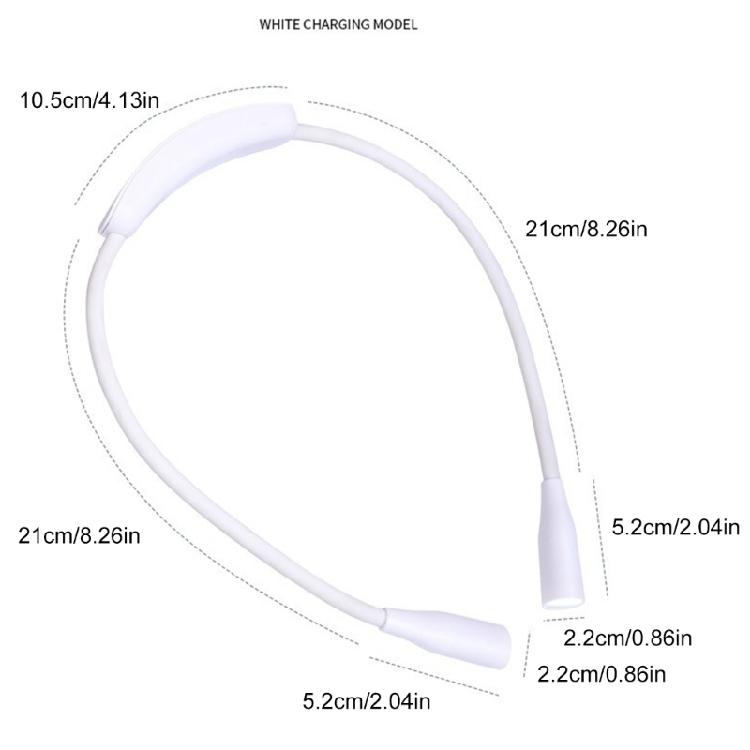 Flexible Neck Reading Light With 3 Levels Brightness, Handsfree LED Neck Reading Light Suitable For Readers & Hobbyists