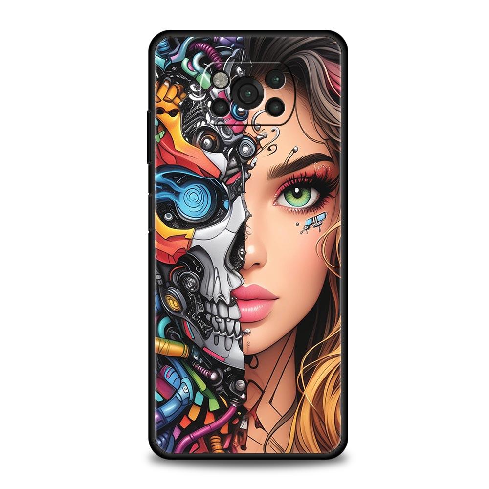 

Hot Girls Phone Case Cover for Xiaomi Poco F7 Ultra F6 F5 F4 F3 X6 X5 X4 X3 NFC C51 C55 M4 GT 5G Soft TPU Shell Fundas Capa Bag Poco X3 NFC
