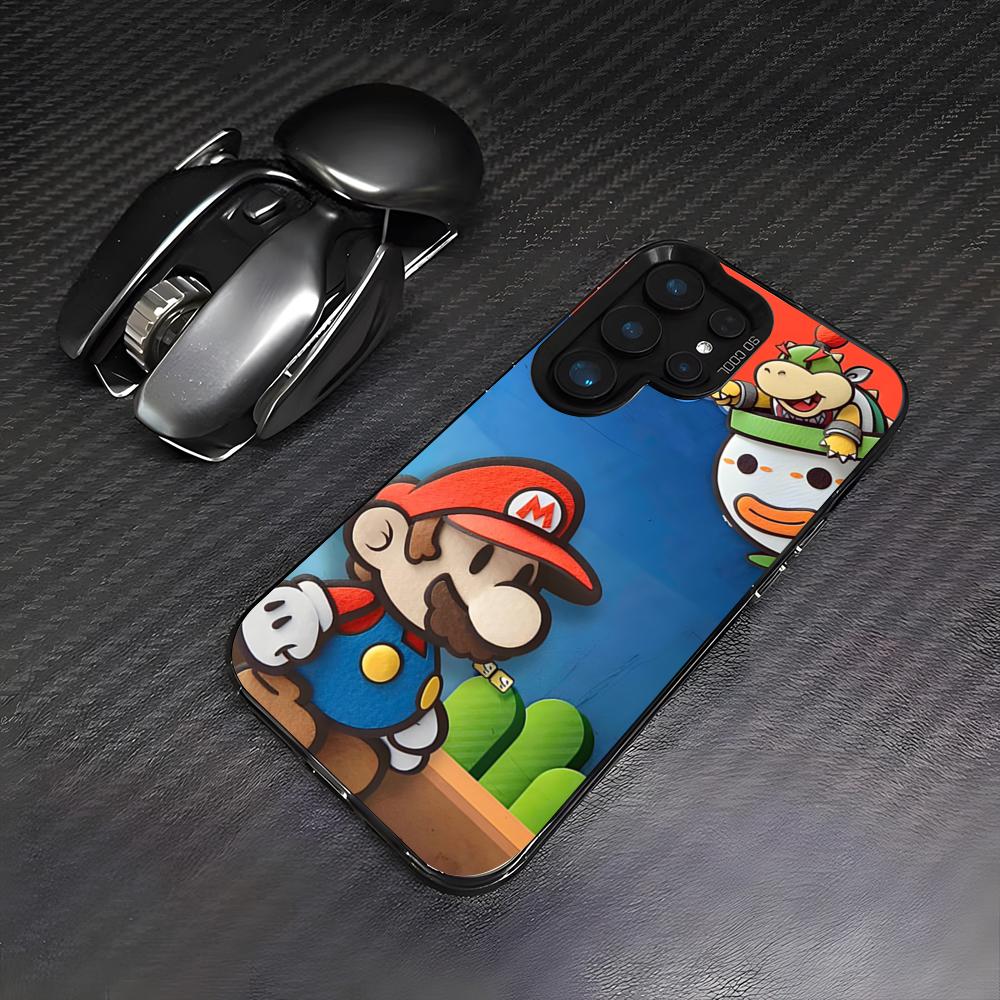 Game Super Mario Phone Case For Samsung A25 A16 A33 5G A54 A36 A35 A56 A52 A14 Shockproof Colorful Cover