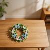 Artificial Green Wreath 35x35cm Lifelike Foliage Decor for Door WFor All Indoor Outdoor Use For All Year Round