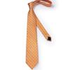7 Colors Mens Plaid Paisley Silk Necktie Hanky Cufflink Tie Clip Boutonniere Set for Wedding Party