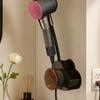 Wasserdichter Haartrocknerhalter Wandmontierter Haartrockner Drahtaufbewahrungsständer Ankleidezimmer