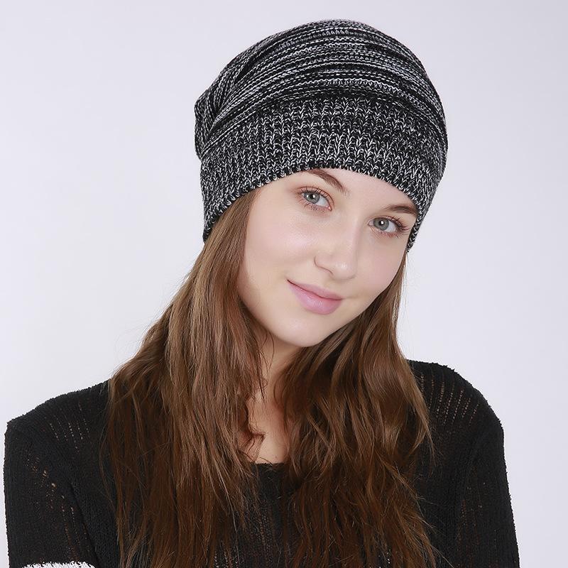 Móda Ženy Tenká pletená čepice podzimní pohodlné kulichy Pro muže Outdoor Ležérní čepice s kapucí Dámské úplety Čepice Skullies