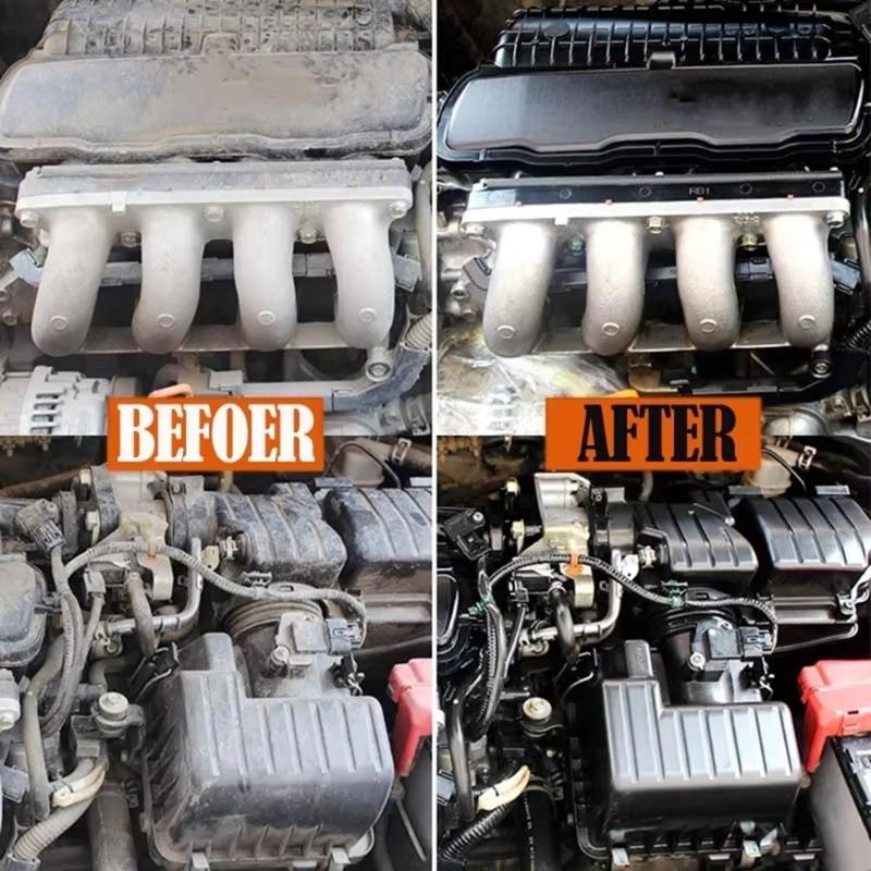 Multipurpose Vehicle Engine Cleaner Powerful Oil Removal Solution Safe Grease & Stain Remover for Engine Bays
