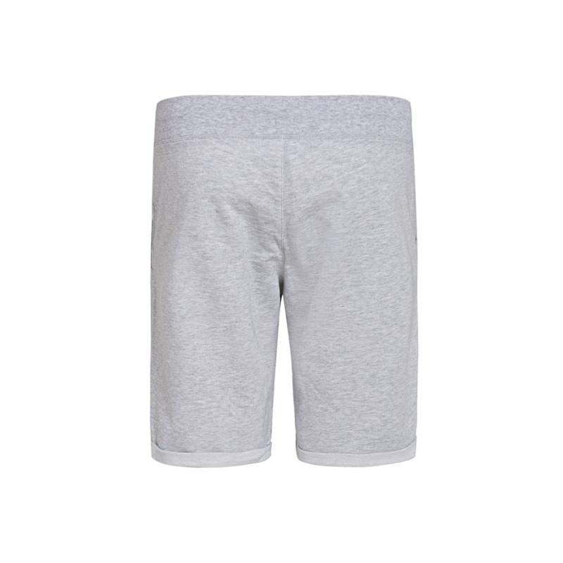 Adidas Neo Lifestyle Casual Series Letter Print Simple Fashion Five-Point Shorts Men Shorts Gray AJ8293