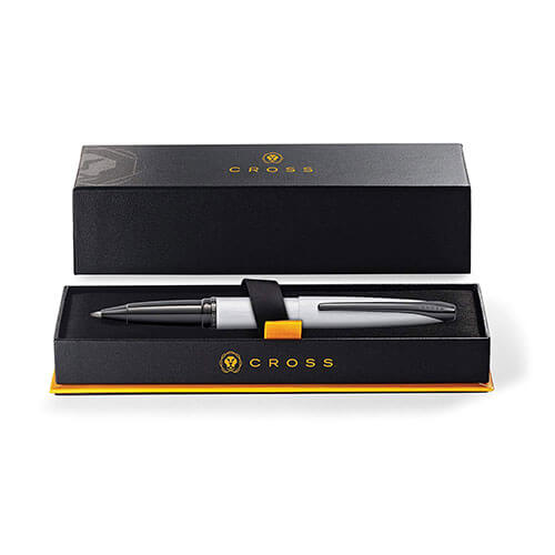Cross ATX Brushed Chrome Etched Diamond Pen (Rollerball)