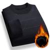Winter Fleece Thickened Inner Sweater Bottoming Knitted Sweater Men's Integrated Fleece Thermal Top