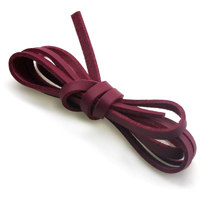 3 4 5 8 12 20 Mm Width Single Side Soft PU Leather Cord Strap String Rope For DIY Bracelet Necklace Jewelry Making Accesories