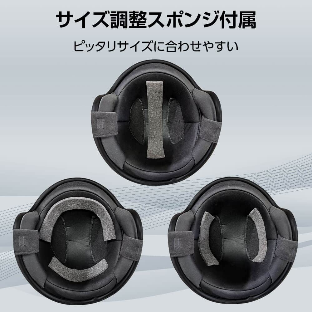 ISHINO SHOKAI Motorcycle Helmet Jet Ishino Shokai Small John Jet SG Standard PSC Standard Free Size MAX-308 (Matte Ivory/Brown, (Approx. 57-60cm))