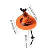 Handmade Pumpkin Hat Cat Headpiece With Fun Decorations Pet Hat For Halloween Cute Pet Dog Hat Pet Accessories New