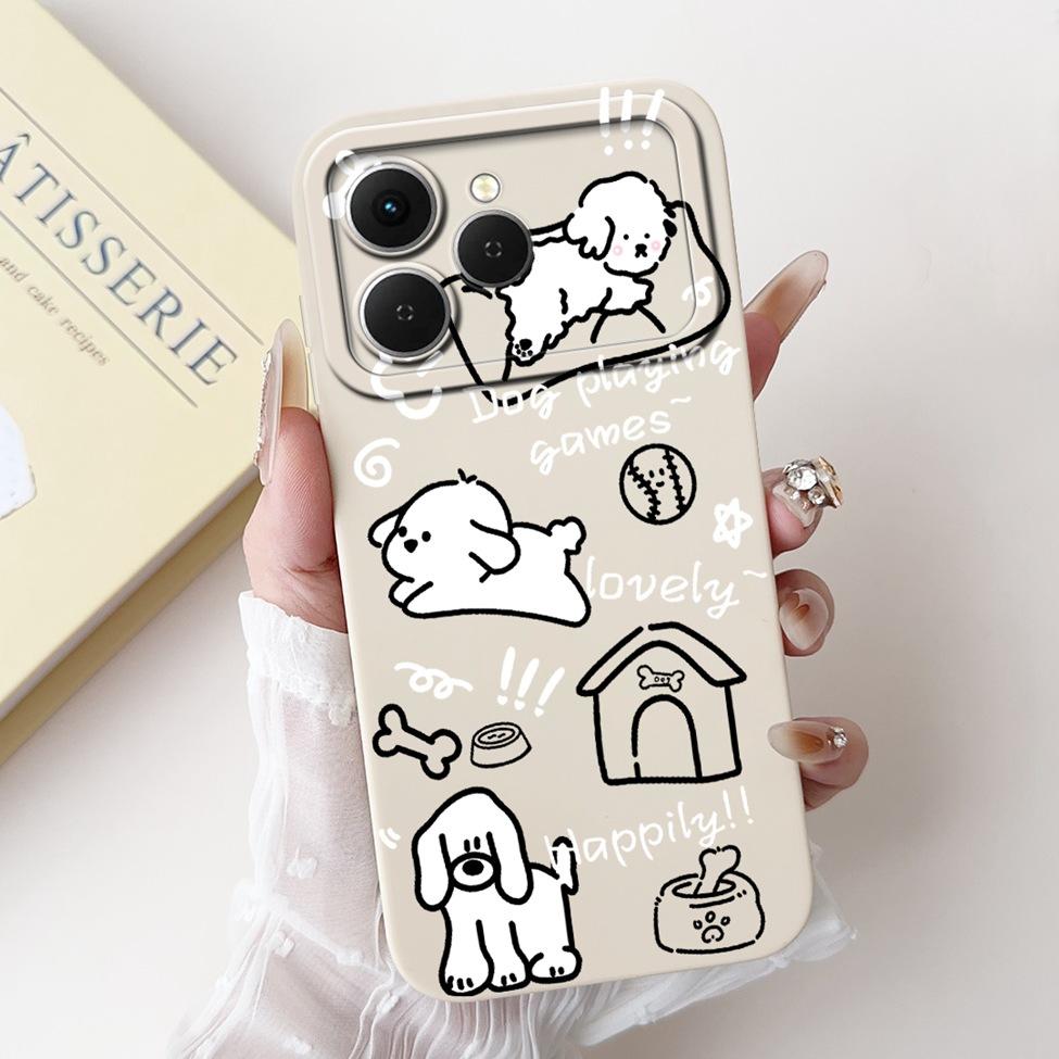 For Techno Spark 40 Case Cover Silicone Cute Cartoon Fashion Luxury Funny Cool Painted Phone Case For Tecno Spark 40 Back Cover