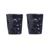 60ml Creative Cocktail Cup Tiki Mug Whiskey Liquor Mugs 2pcs Set Bule Ceramic Hawaiian Wine Glass Party Personalized Decorations