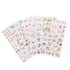 6PCS/set DIY Kawaii Cute Drawing Market Planner Book Diary Decorate Stationery Stickers PVC Transparent Scrapbooking