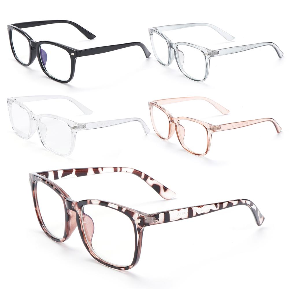 Fashion Blue Light Blocking Transparent Len Eye Glasses Anti Blue Rays Eyewear Unisex Anti UV Computer Eyeglasses Goggles