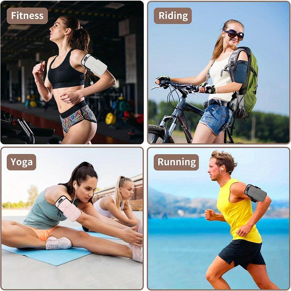 1Pc Waterproof Sports Phone Arm Bag - Running, Fitness, Cycling Arm/Wrist Storage