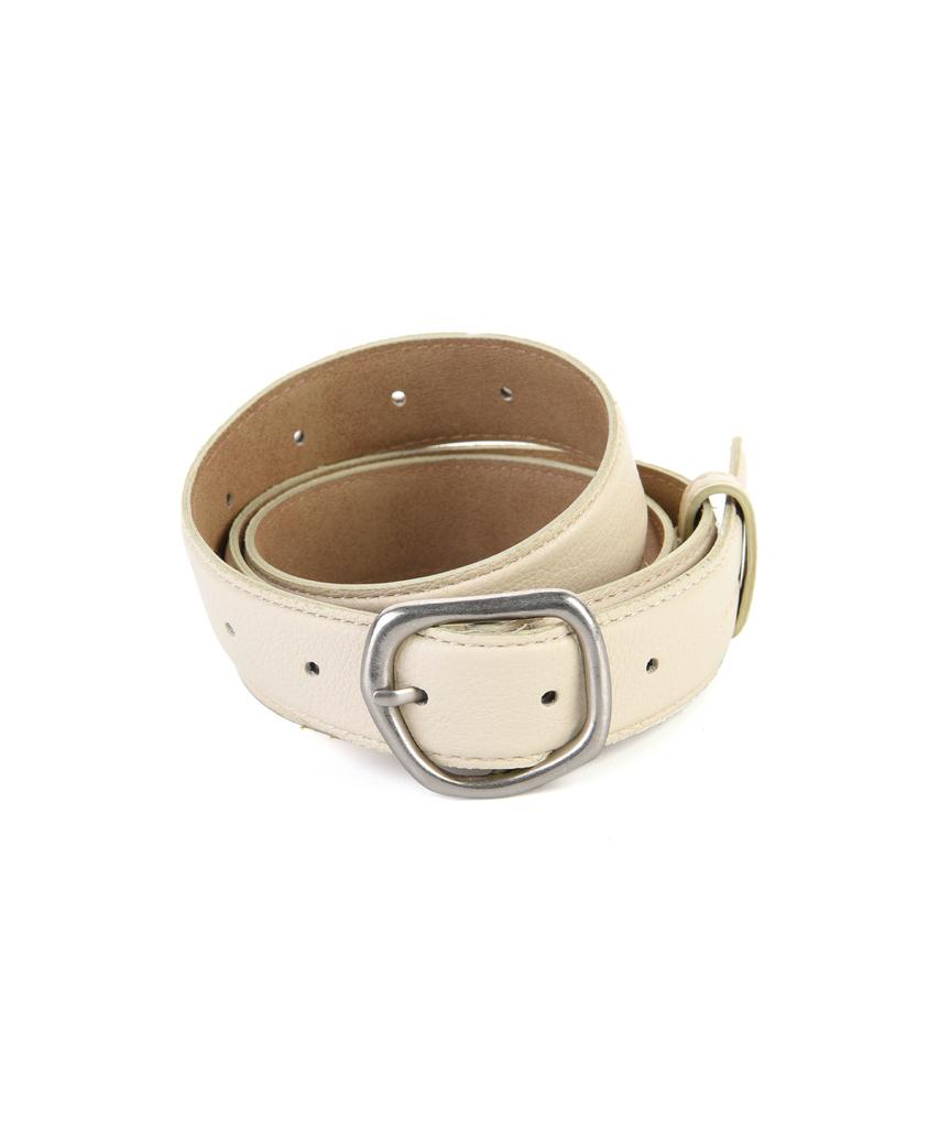 Nigaennikol Middle Buckle Leather Belt_3 Color