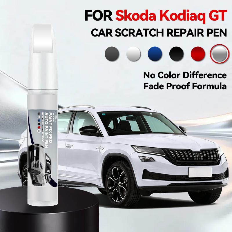 

Vehicle for Exclusive Use For Skoda Kodiaq GT Car Paint Repair Pen Touch Up Scratch Remover DIY Auto Accessories White LY9H Blac срібний