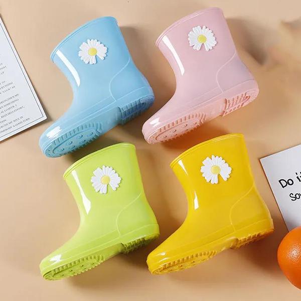 Compre Sapatos de chuva infantil sapatos de água não slip boys e meninas  cores sólidas desenhos animados botas de chuva quatro temporadas de  borracha barato — frete grátis, avaliações reais com fotos —
