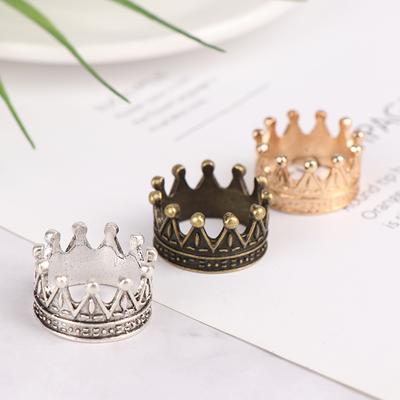 Metal Crown For Dolls Kids Princess Empress Dollhouse Headwear Gift Toy
