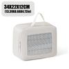 With Handle Clothes Storage Bins Clothes Organizer Large Capacity Quilt Storage Bag Dust-Proof Foldable Closet Storage Bag