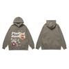 Broken Planet Graphic Print Hoodie Loose Fit Hip Hop Streetwear Teens Casual Winter Sweatshirt
