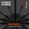 Automatic gentleman log handle, advanced sense umbrella, enlarged thickened reinforced umbrella, men's and women's sun umbrella