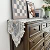 Lace High-End Table Runner Wear-Resistant Durable Non-Slip Home Decorative Long Strip Cover Cloth Table Runner Multi-purpose