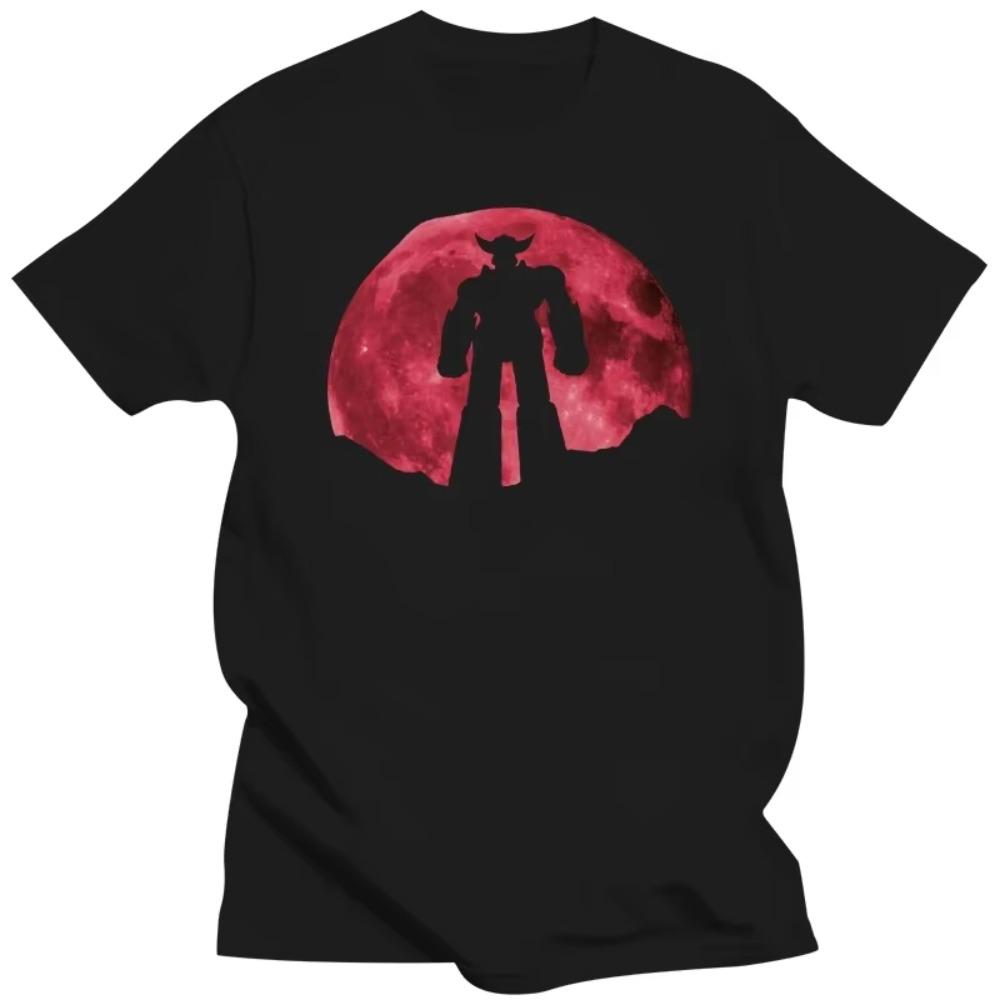 

Мужская одежда Red Moon - футболка Grendizer Grendizer Goldrake Goldorak Anime Japan 70-е 80-е ретро Ufo Space Tees XXXXXL