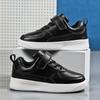 White Casual Sports Sneakers for Kids Boys Non-slip Lightweight Children’s Walking Shoes Breathable Flat Student Tennis Footwear