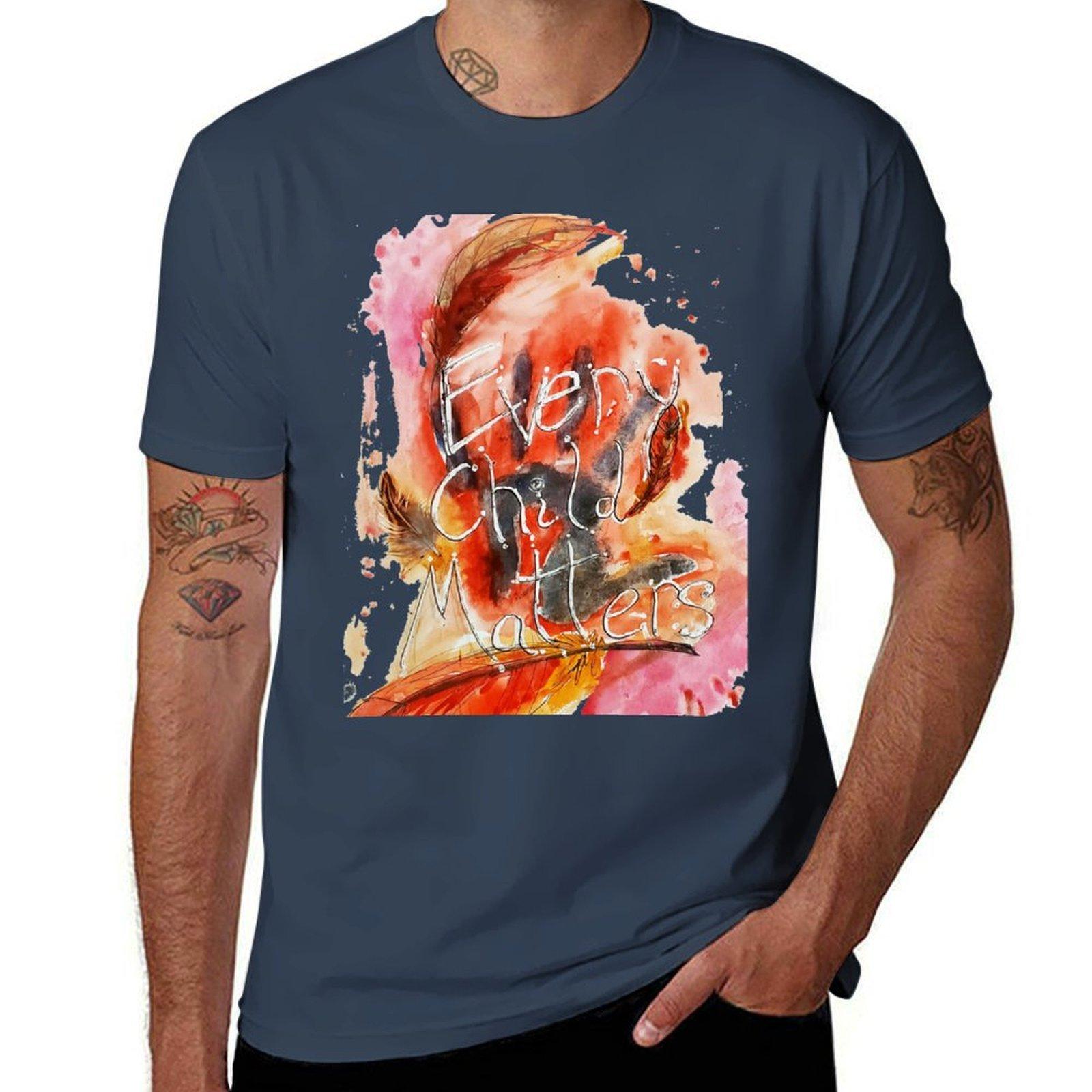 Every Child Matters Design Tshirt Soft Cotton Print Tshirt S