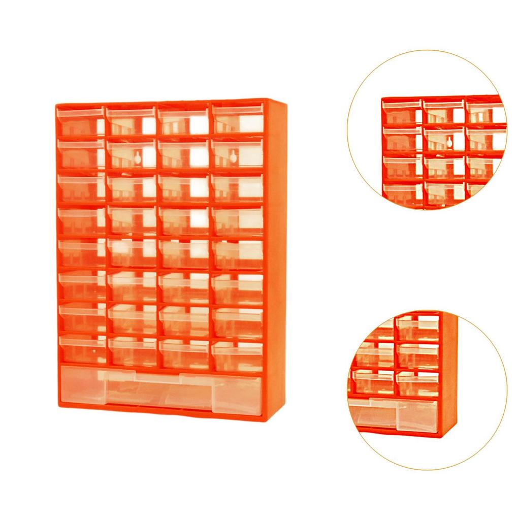 Drawer Storage Cabinet Organizer with Divider Home Container Garage Organization for Hardware Crafts Screws Bolts Small Items