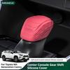 For Toyota Camry 9th generation Car Silicone Automatic Gear Shift Knob Cover Tasteless Antislip Shifter Knob Protective Cover