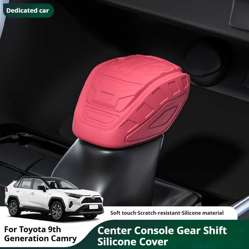 For Toyota Camry 9th generation Car Silicone Automatic Gear Shift Knob Cover Tasteless Antislip Shifter Knob Protective Cover