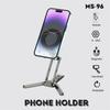 JMARY MS-96 Aluminiumlegering Magnetiskt Telefonställ Vikbart 360° Rotation Skrivbordsställ för iPhone 12-17 Serien
