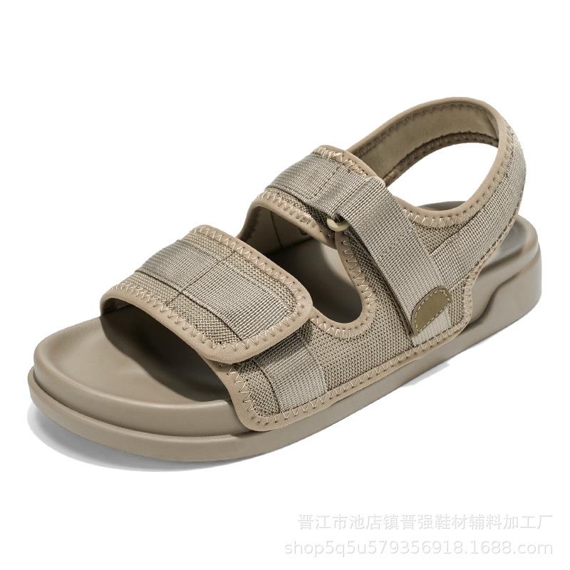 Summer new high-quality beach shoes outdoor platform men's dual-purpose non-slip sandals breathable fashion versatile slippers