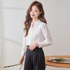 Women's Elegant Non-Iron Chiffon Business Blouse