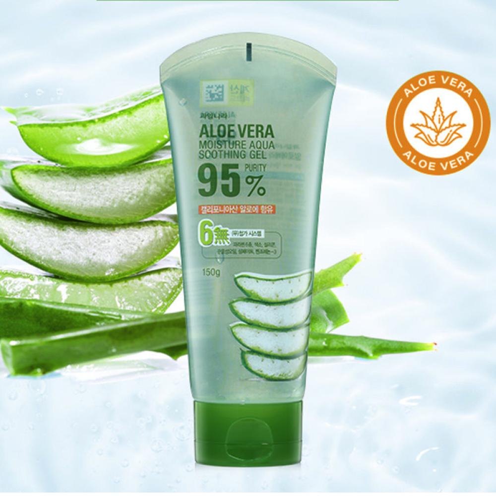 KWAILNARA Aloe Vera Moisture Aqua Łagodząca Mgiełka Żelowa / Żel