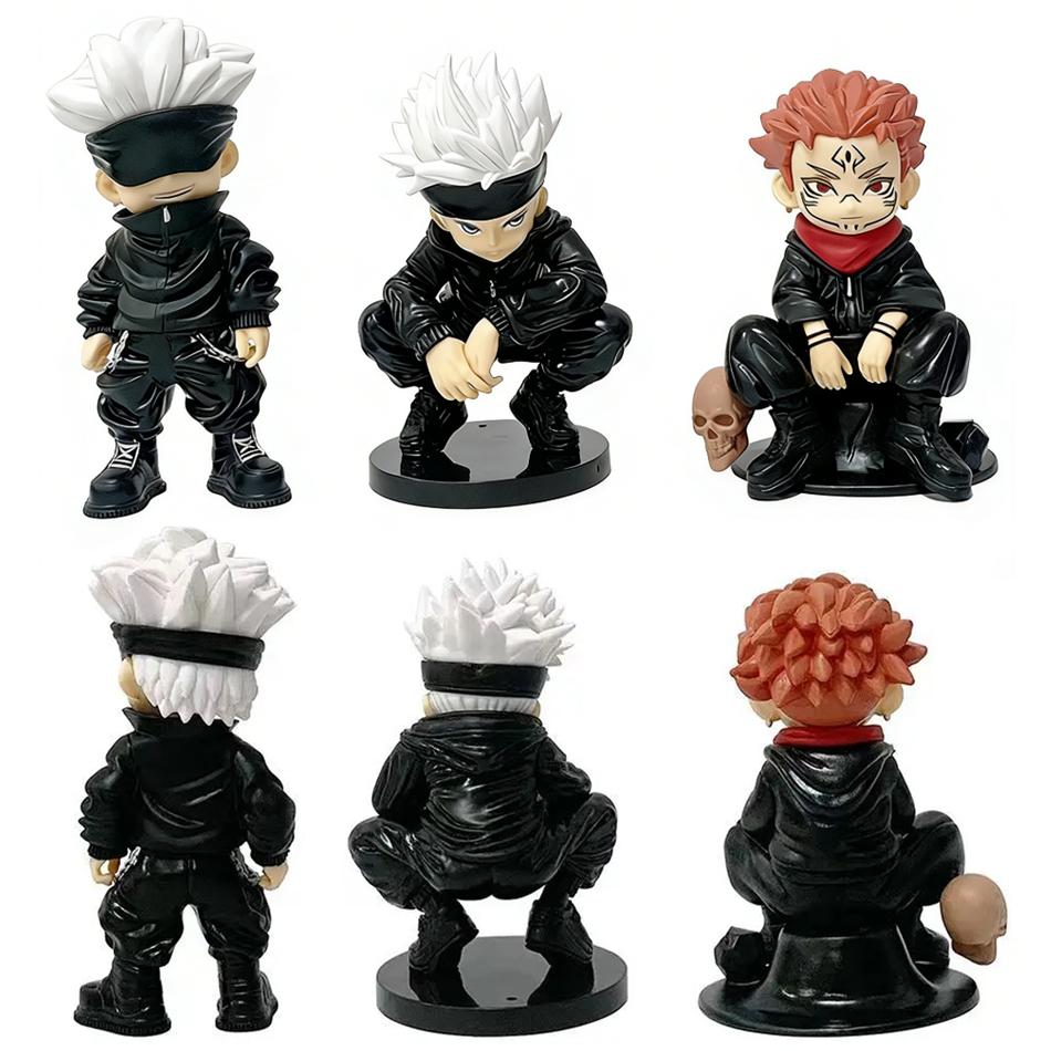 Anime Figure Jujutsu Kaisen 4 Style Satoru Gojo Action Figure Lord of the Curse Sukuna Figurine Collection Model Doll Toys Gifts
