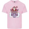 Biker Santa Christmas Motorcycle Motorbike Unisexs Light Cotton TShirt