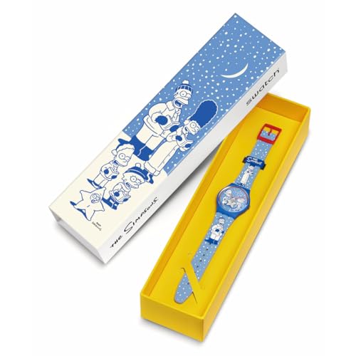 Swatch TIDINGS OF JOY Wristwatch SO28Z126 Blue