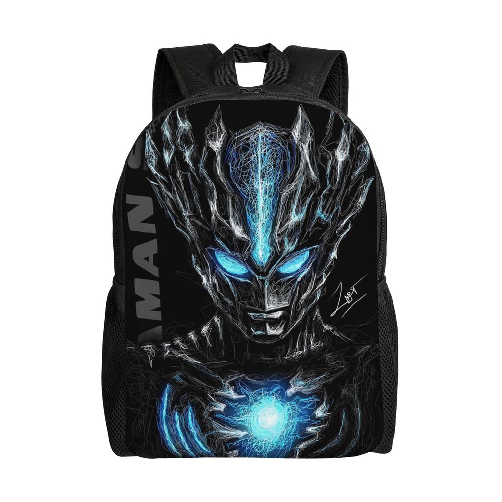 Ultraman Bag Backpack  Mochila Cool Camping Sturdy Shoulder Rucksack